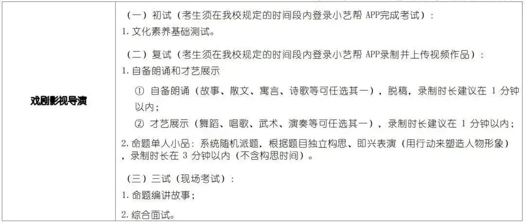 2024年上海戏剧学院艺术类校考专业本科招生简章公布