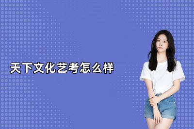天下文化艺考怎么样